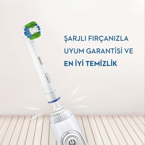 Główka do Szczoteczki do Zębów Oral-B Precision Clean 80339350 Niebieski 4 Sztuk