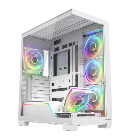 MODECOM OBUDOWA VOLCANO STELLAR PLUS ARGB MIDI 5F WHITE