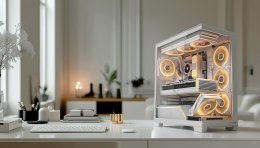 MODECOM OBUDOWA VOLCANO STELLAR PLUS MIDI BIAŁA