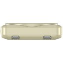 Powerbank Verbatim Charge n Go 10000mAh z podstawką Magnetic Wireless wyświetlacz TFT 2xkabel USB-C złoty 32274