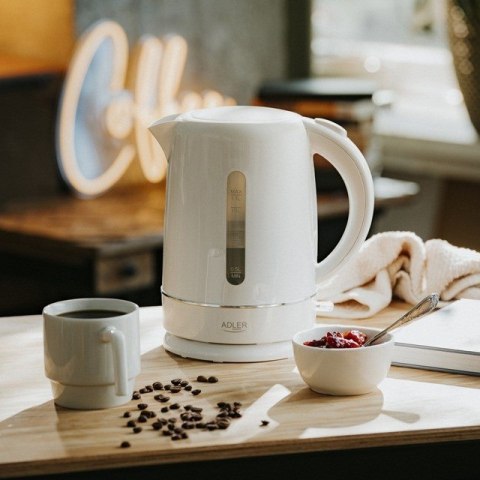 Czajnik elektryczny ADLER AD 1385w biały