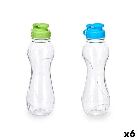 Manierka Leknes Niebieski Kolor Zielony polipropylen Politereftalan etylenu (PET) 600 ml (6 Sztuk)