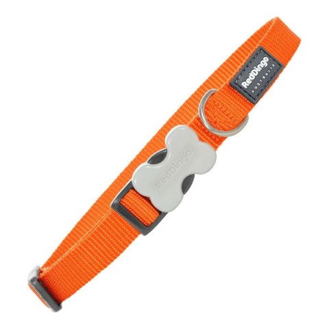Obroża dla psa Red Dingo Gładki Pomarańczowy (2,5 x 41-63 cm)