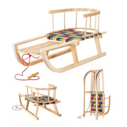 GREENBLUE SANKI ZE ZDEJMOWANYM OPARCIEM, TAPICERKĄ TKANINOWĄ I LINĄ CIĄGNĄCĄ GB138