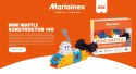 MARIOINEX Klocki Mini Waffle Konstruktor, 140 elementów