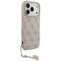 Etui Guess 4G Charms Collection MagSafe do iPhone 17 Pro różowy