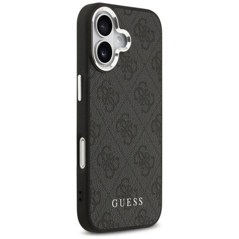 Etui Guess 4G Classic Logo MagSafe do iPhone 17 czarny