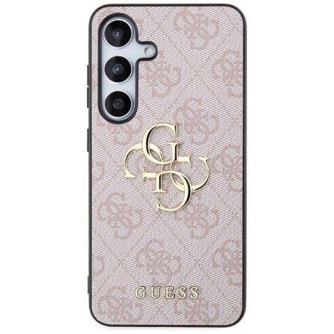 Guess GUHCS24S4GMGPI S24 S921 różowy/pink hardcase 4G Big Metal Logo