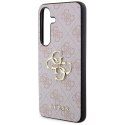 Guess GUHCS24S4GMGPI S24 S921 różowy/pink hardcase 4G Big Metal Logo