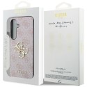 Guess GUHCS24S4GMGPI S24 S921 różowy/pink hardcase 4G Big Metal Logo
