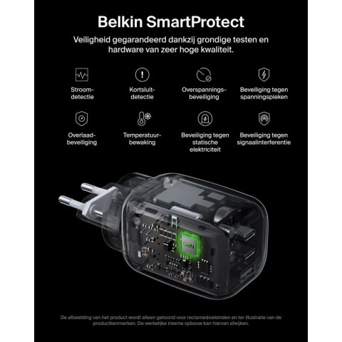 Kabel USB Belkin WCH016HQWH Biały