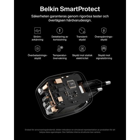 Kabel USB Belkin WCH018HQWH Biały