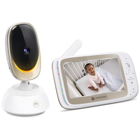 Niania elektroniczna Motorola VM85 Connect monitor 5" Wi-fi biały