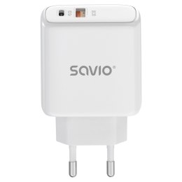 SAVIO ŁADOWARKA SIECIOWA 20W QUICK CHARGE POWER DELIVERY 3.0 LA-12