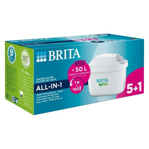 Filtr do Dzbanka Filtrującego Brita MAXTRA Pro (6 Sztuk)