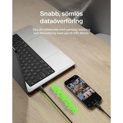 Kabel USB Belkin CAB025HQ1MBK Czarny