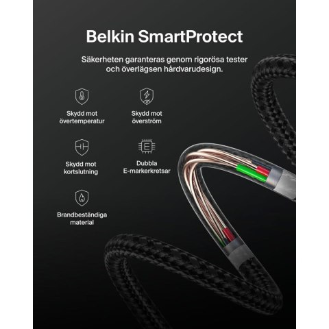 Kabel USB Belkin CAB025HQ1MBK Czarny