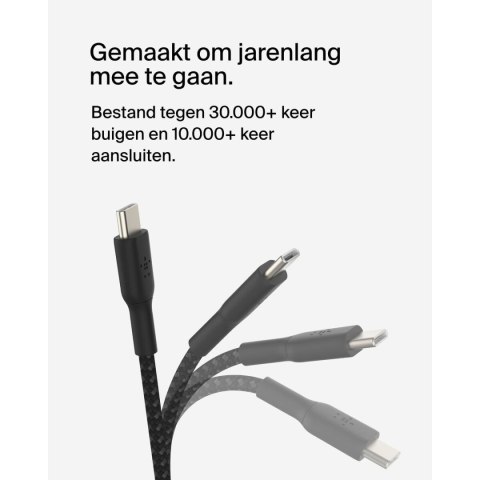 Kabel USB-C na USB-C Belkin CAB004BT0MBK Czarny