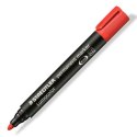 Marker permanentny Staedtler Lumocolor 352-2 Czerwony (10 Sztuk)