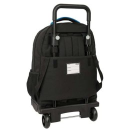 Torba szkolna z kółkami BlackFit8 Underground Niebieski Czarny 33 x 45 x 22 cm