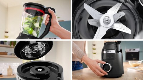 Blender kielichowy Bosch MMB6652B Serie 6 VitaPower (1800W; czarny)