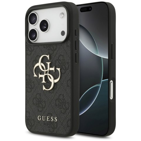 Etui Guess 4G Big Logo do iPhone 17 Pro czarny