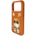 Etui Nimmy Cool&Cute 2.0 Cat do iPhone 17 Pro Max pomarańczowy