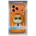 Etui Nimmy Cool&Cute 2.0 Cat do iPhone 17 Pro Max z magnetyczną zawieszką pomarańczowy