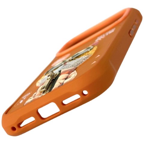 Etui Nimmy Cool&Cute 2.0 Cat do iPhone 17 Pro pomarańczowy