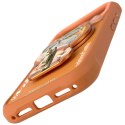 Etui Nimmy Cool&Cute 2.0 Cat do iPhone 17 Pro z magnetyczną zawieszką pomarańczowy