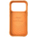 Etui Nimmy Glasses Cool Cat do iPhone 17 Pro pomarańczowy