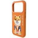 Etui Nimmy Glasses Cool Dog do iPhone 17 Pro Max pomarańczowy