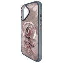 Etui Nimmy Magnetic Fantasy Animal MagSafe do iPhone 16 różowo złoty
