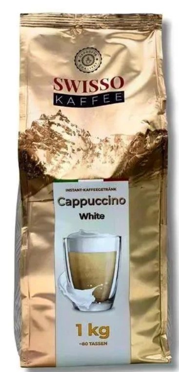Swisso Kaffee Cappuccino White 1kg