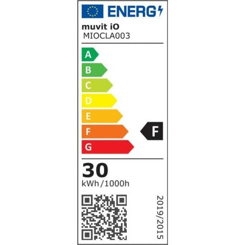 Wbudowana żarówka Muvit iO Biały 30 W 3000 lm 330 mm Wi-Fi