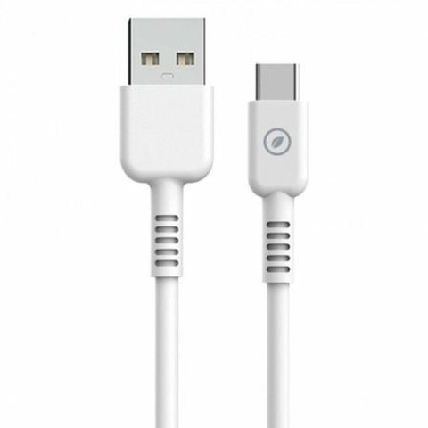 Kabel USB A na USB-C Muvit Biały 1,2 m