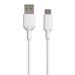Kabel USB A na USB-C Muvit Biały 1,2 m