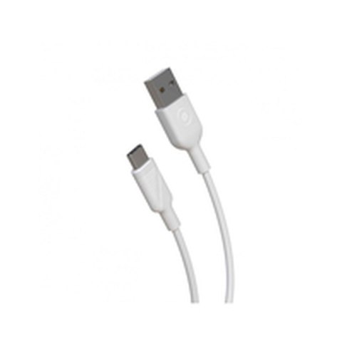 Kabel USB A na USB-C Muvit Biały 1,2 m