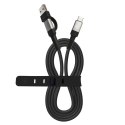 Kabel USB A na USB-C Muvit for Change Czarny