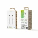 Kabel USB-C Muvit MCUSC0008 Biały 1,2 m