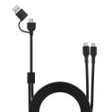 Kabel USB-C Muvit for Change Czarny