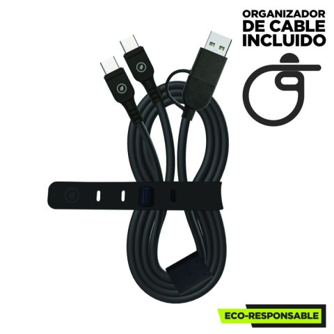 Kabel USB-C Muvit for Change Czarny