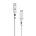 Kabel USB-C na USB-C Muvit for Change Biały 3 m
