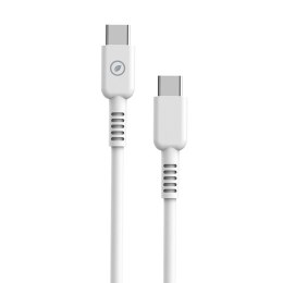 Kabel USB-C na USB-C Muvit for Change Biały 3 m