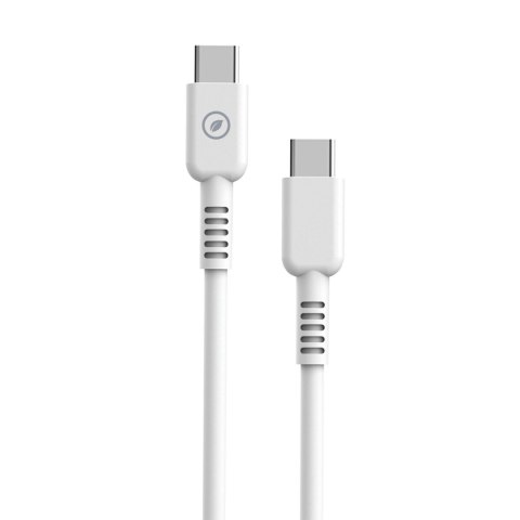 Kabel USB-C na USB-C Muvit for Change Biały 3 m