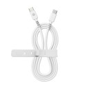 Kabel USB-C na USB-C Muvit for Change Biały 3 m