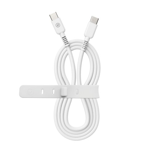 Kabel USB-C na USB-C Muvit for Change Biały 3 m