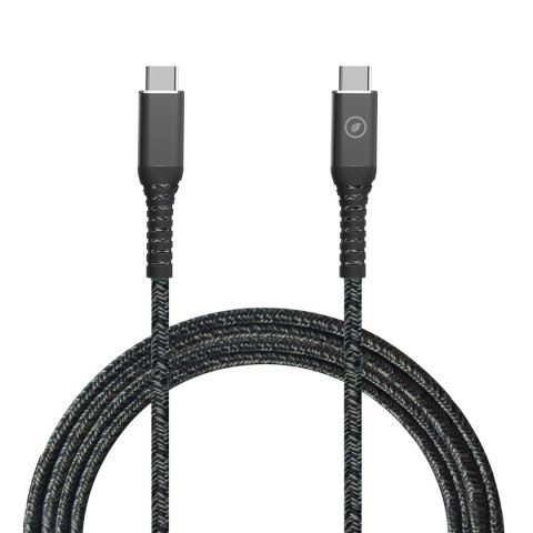 Kabel USB-C na USB-C Muvit for Change Czarny 1,2 m