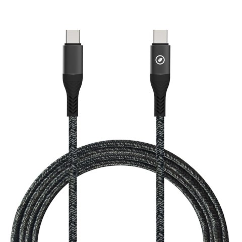 Kabel USB-C na USB-C Muvit for Change Czarny 1,2 m