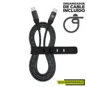 Kabel USB-C na USB-C Muvit for Change Czarny 1,2 m